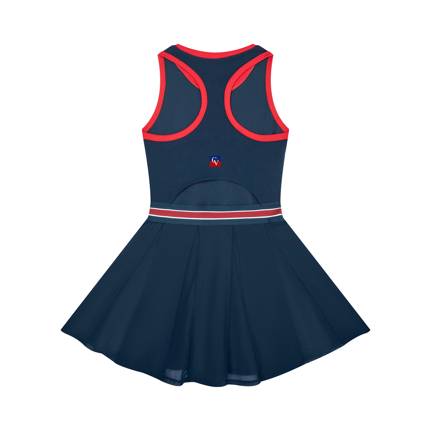 Women's Athleisure Color Block A-Line Sleeveless Dress