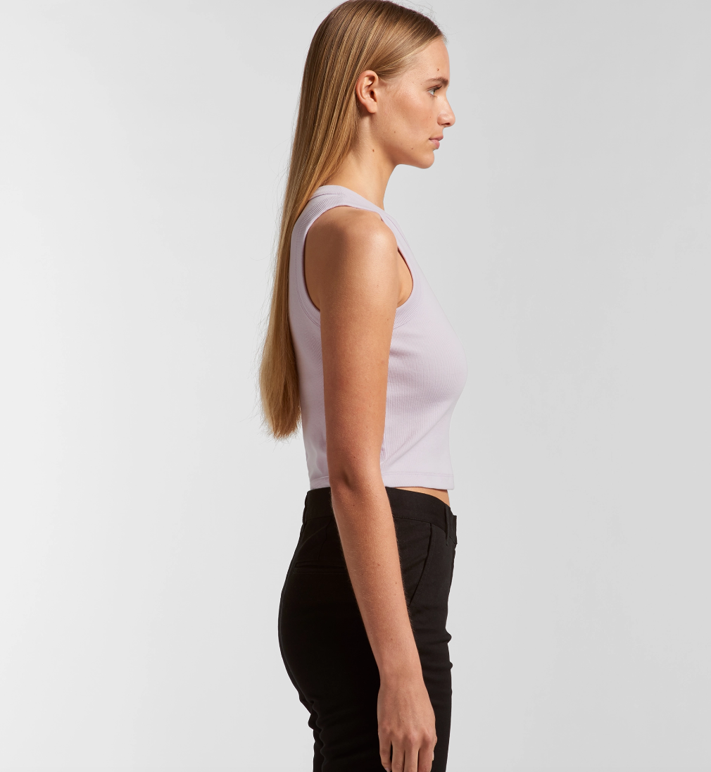 Women’s Organic Rib Tank | Slim Fit, Sustainable Everyday Essential