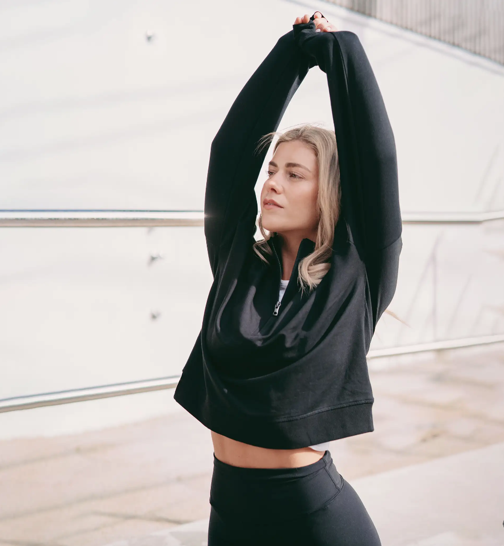 Physical Therapy Ultra-Soft Women’s Quarter Zip | Premium Ring Spun Cotton Performance Top