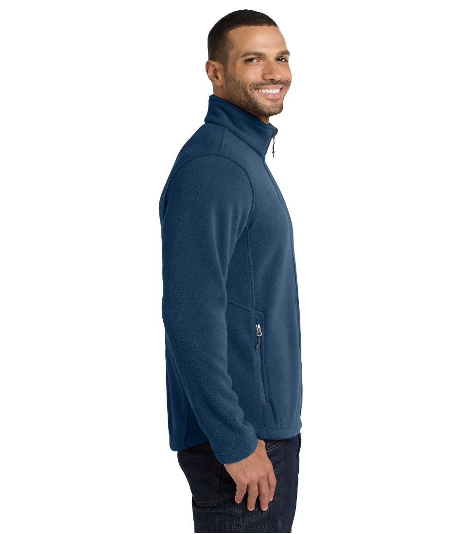Physical Therapy Unisex Lightweight Fleece Jacket – Cozy, Low-Pill Fabric with Front Zip Pockets