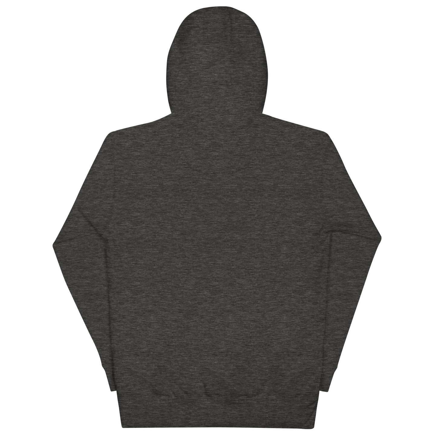 unisex hoodie back view premium quality streetwear