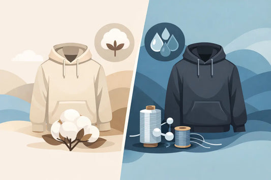 Cotton vs Polyester Hoodies: Which Wins?