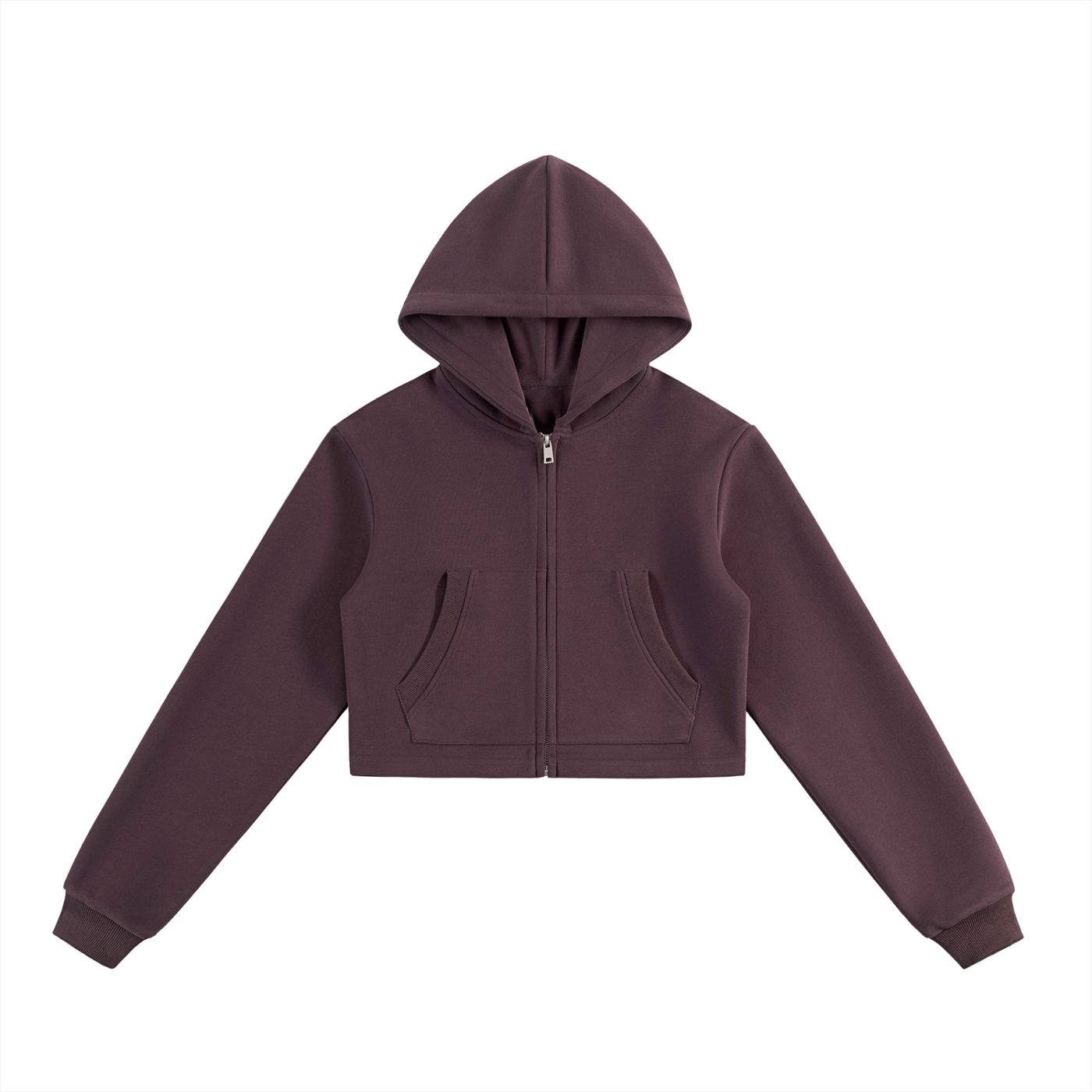 cropped hoodie