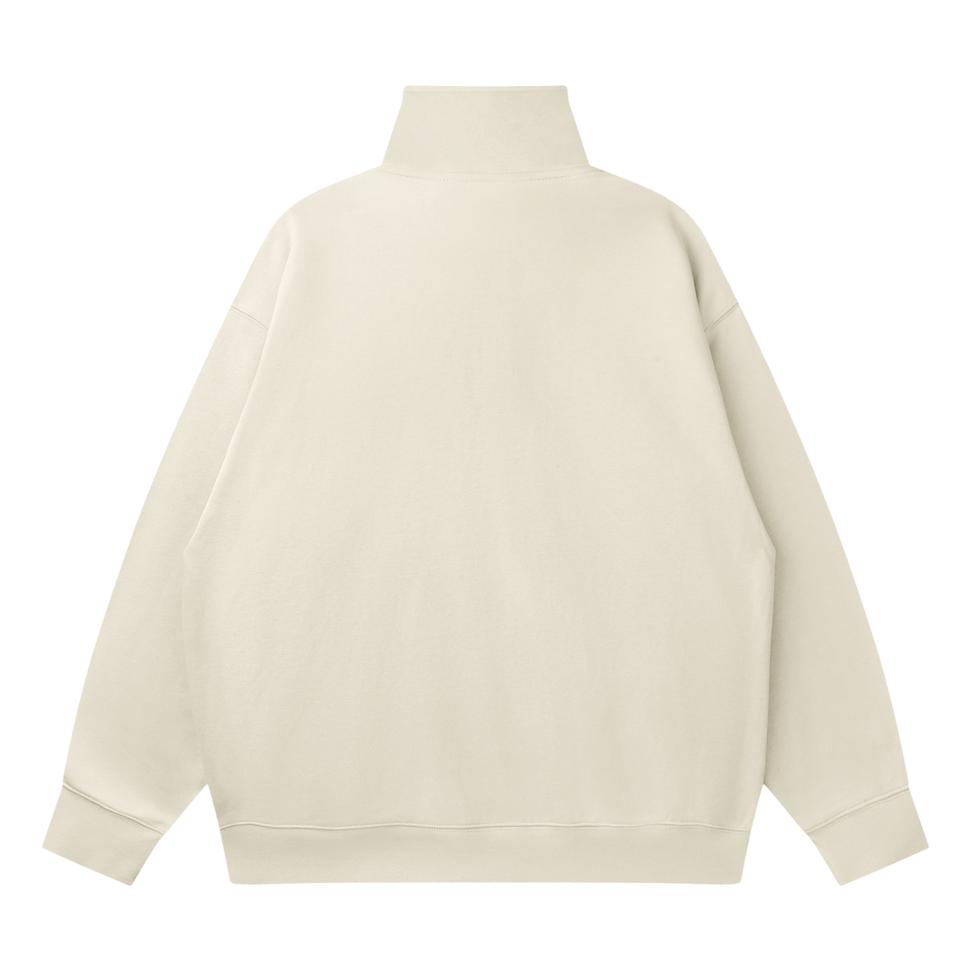 Quarter-Zip Drop Shoulder Swea