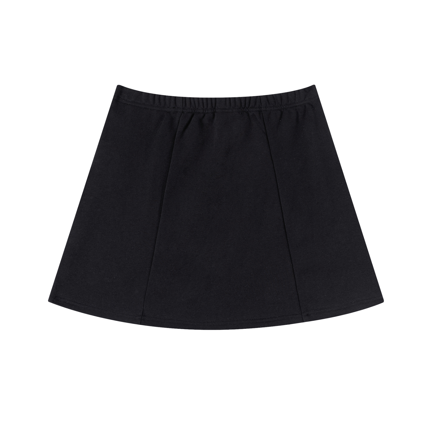 stripe slit skirt