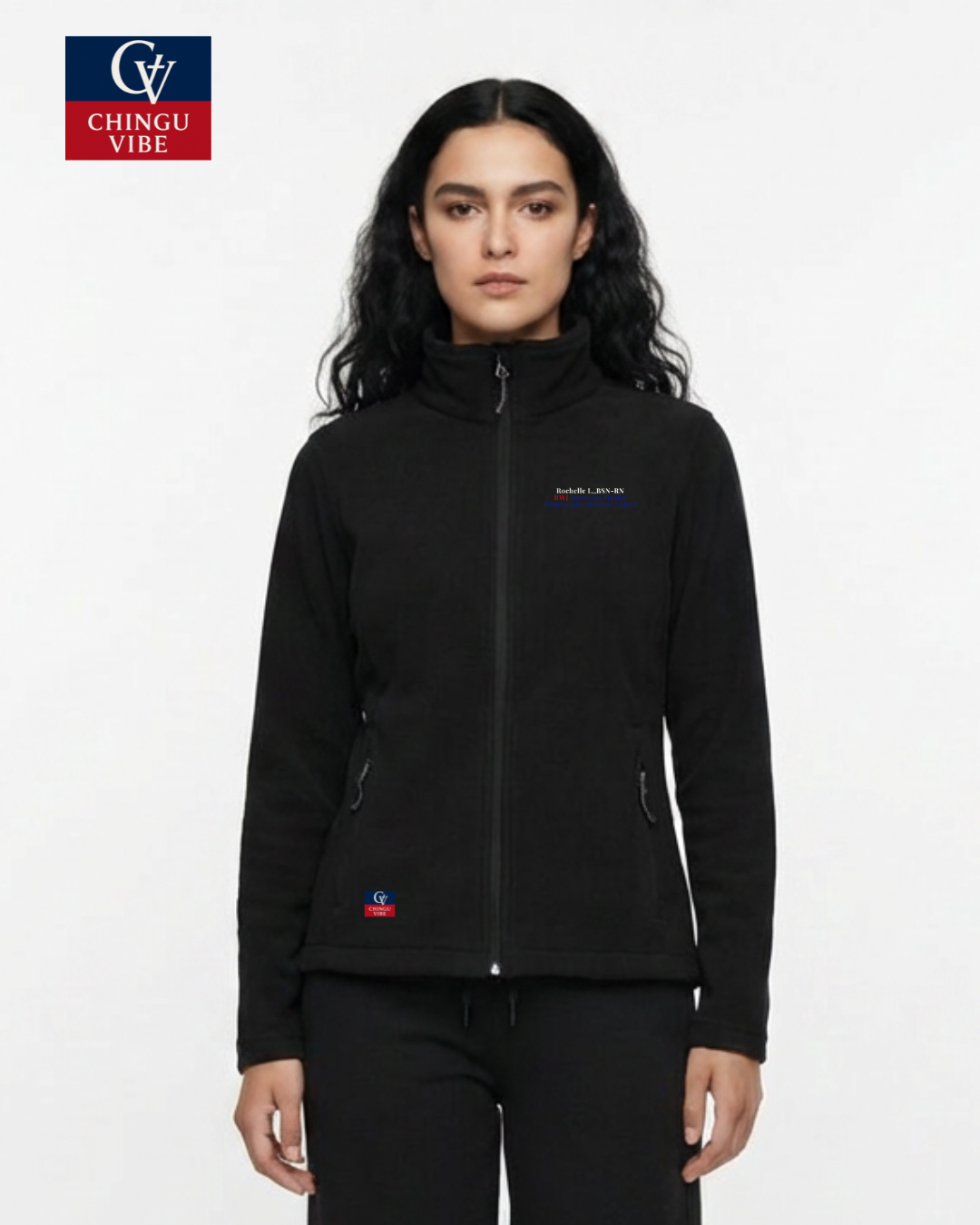Customized- Womens Fleece Jacket