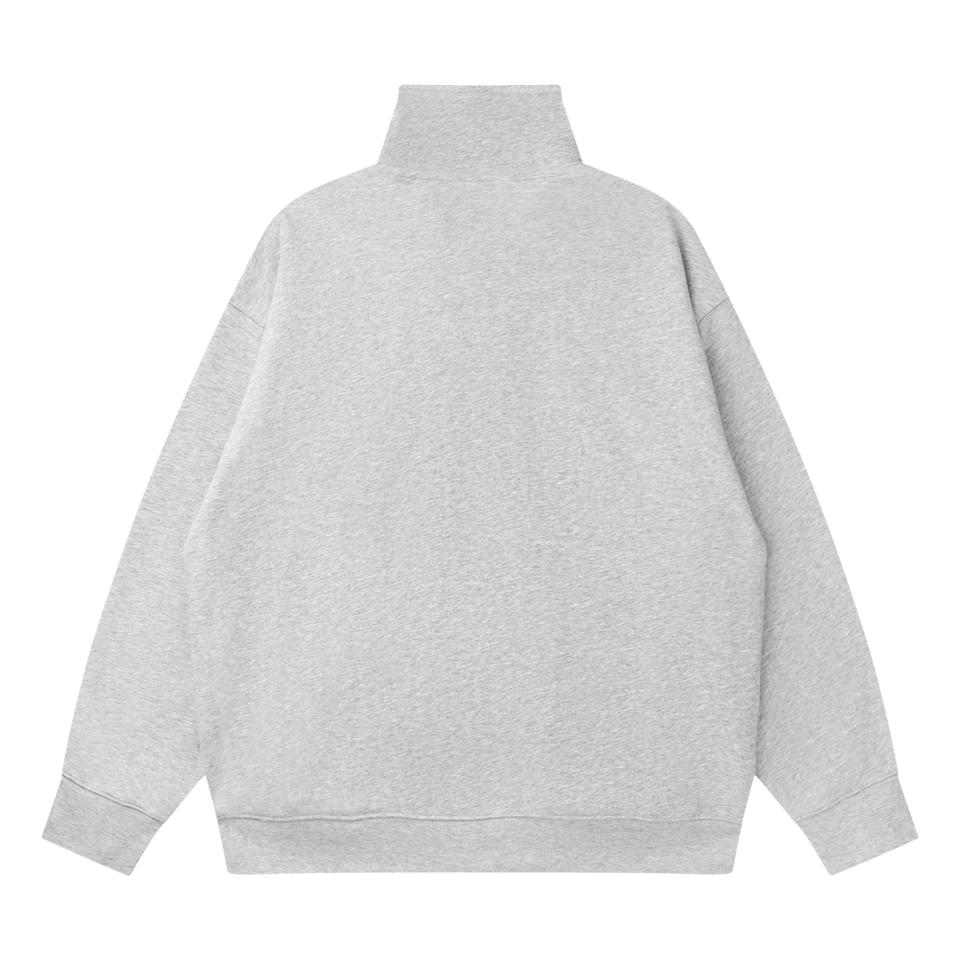 Quarter-Zip Drop Shoulder Swea
