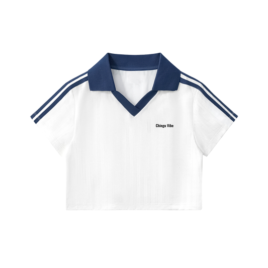 cropped jersey 