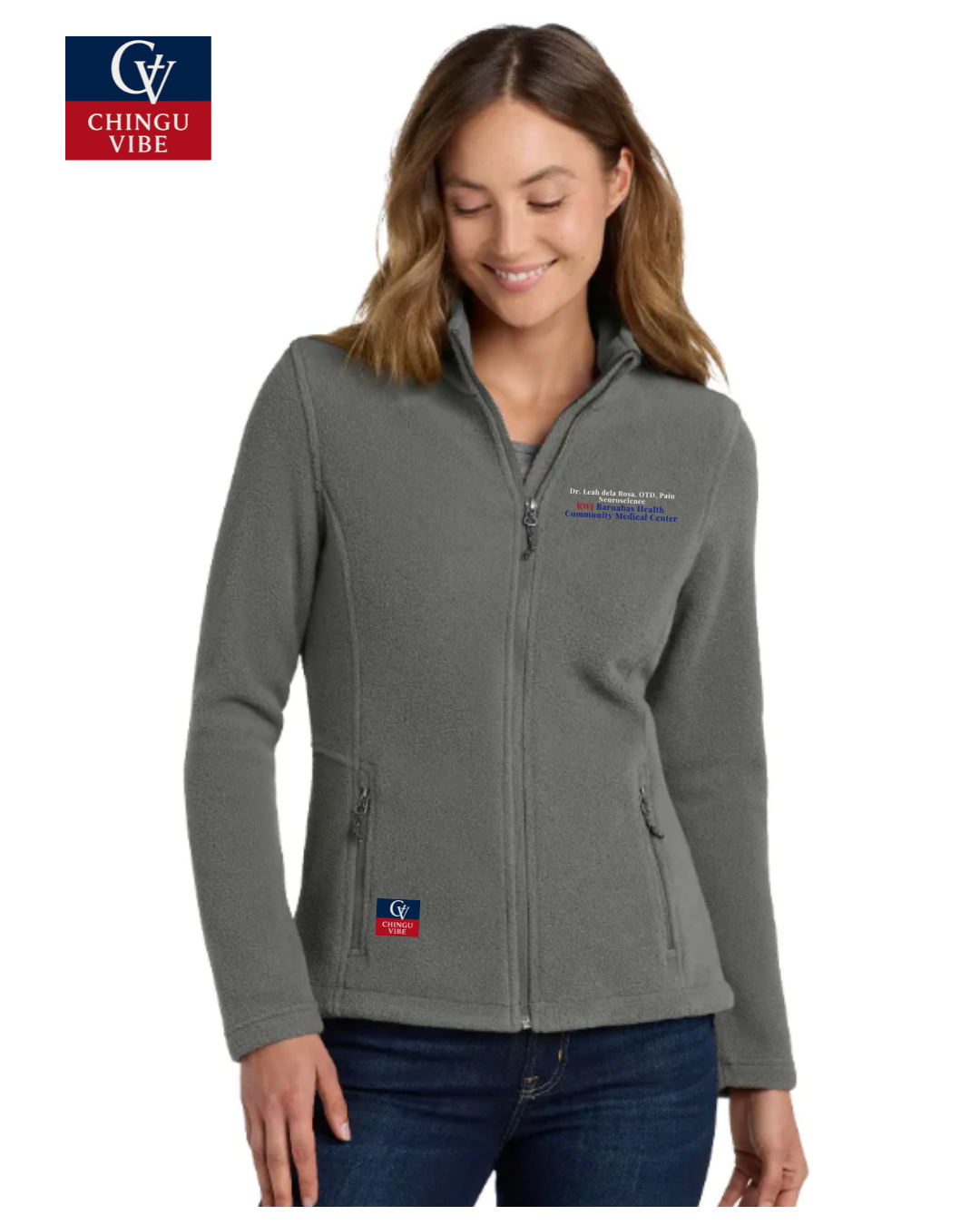 Customized- Womens Fleece Jacket