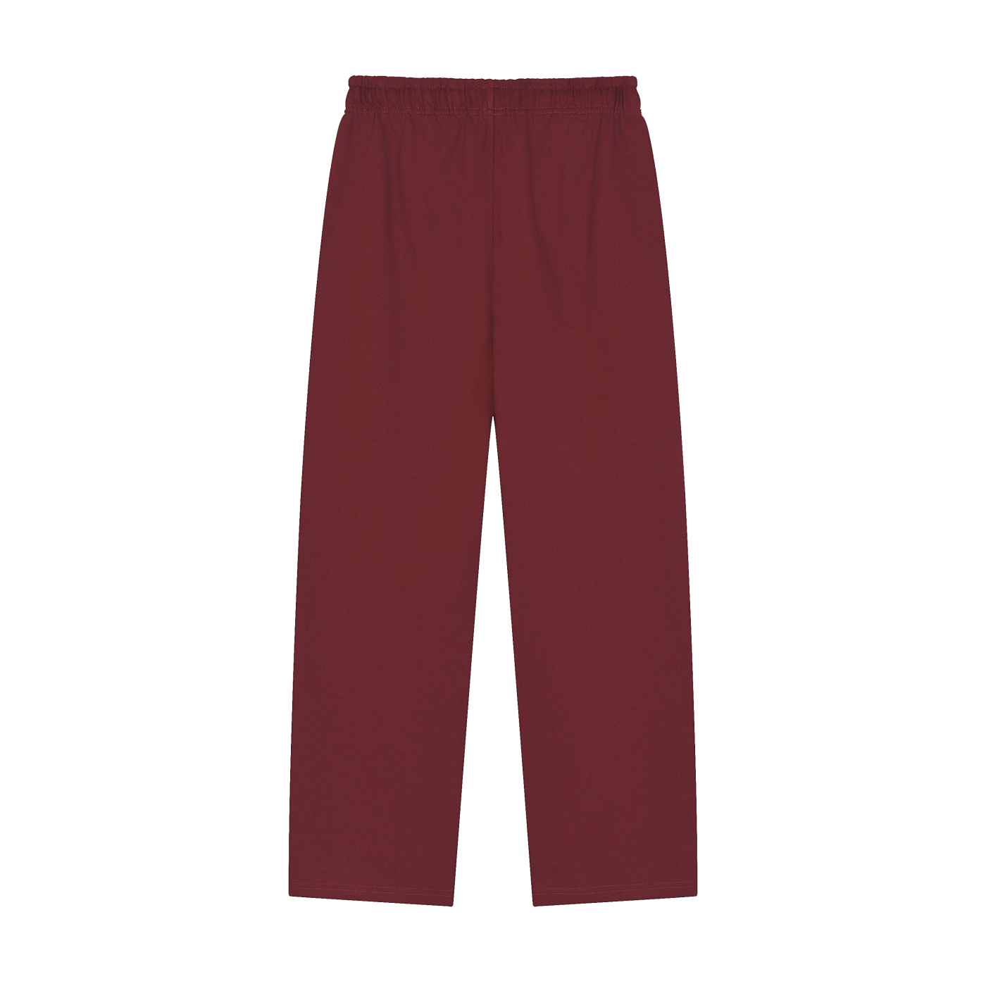 Solid Color Straight-Leg Sweat
