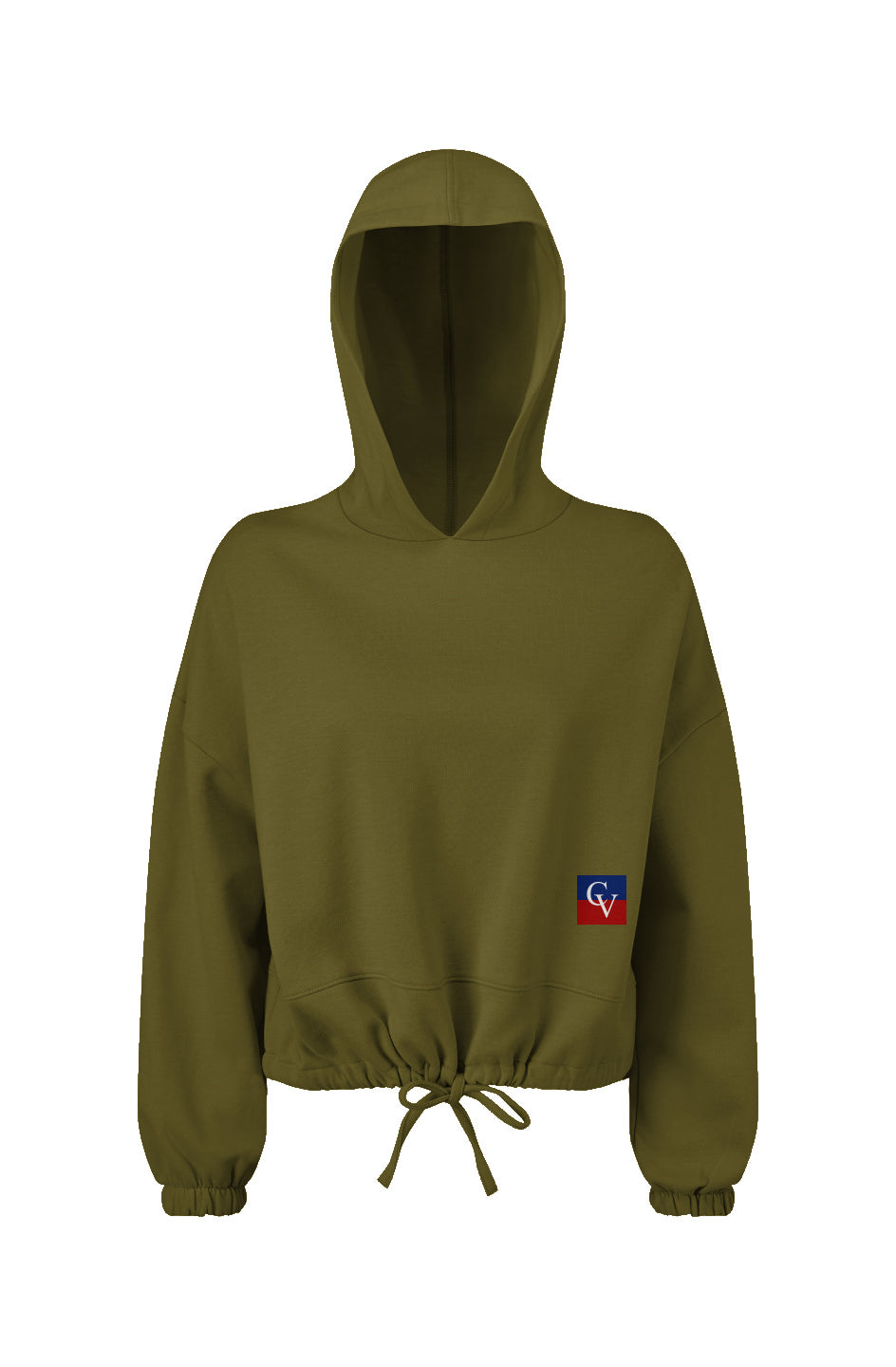 Eco-Ladies’ Cropped Oversize Hoodie | Sustainable Comfort, Modern Streetwear Fit