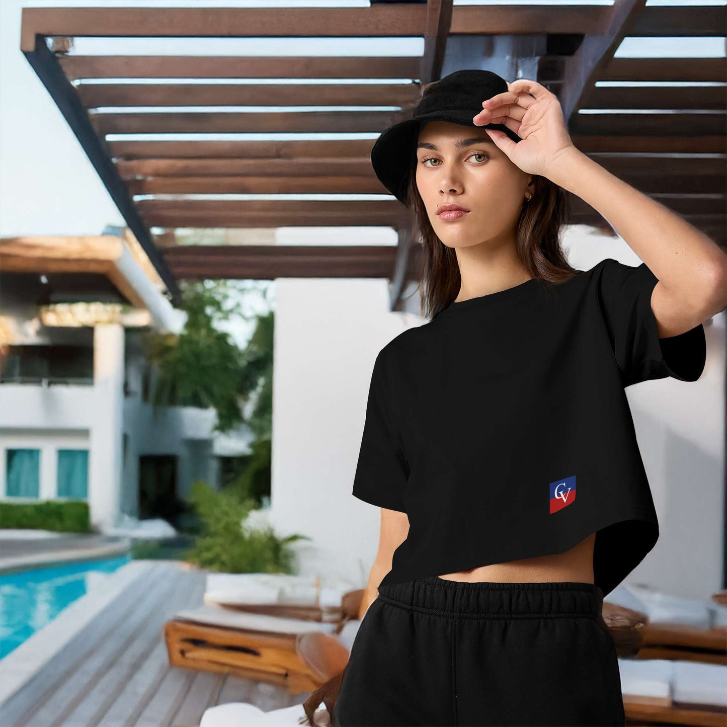 Contemporary 100% Cotton Street Crop Tee | Modern Fit, Premium Comfort, Minimal Everyday Essential