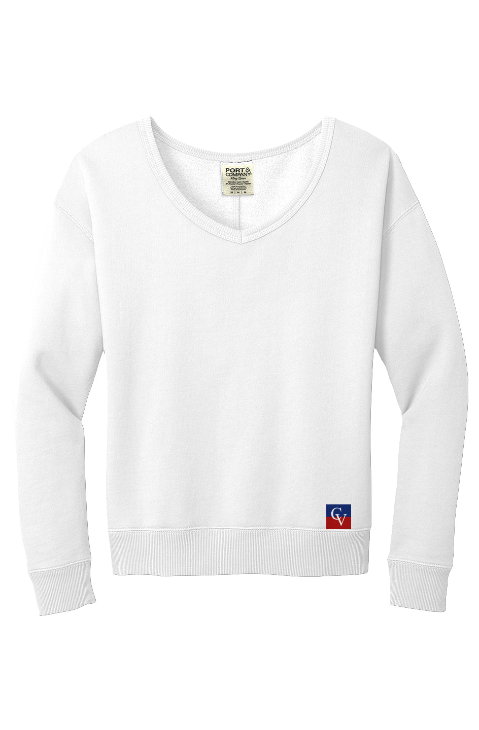 Ultra Soft V-Neck Sweatshirt | 100% Cotton Face, Everyday Comfort, Premium Casual Essential