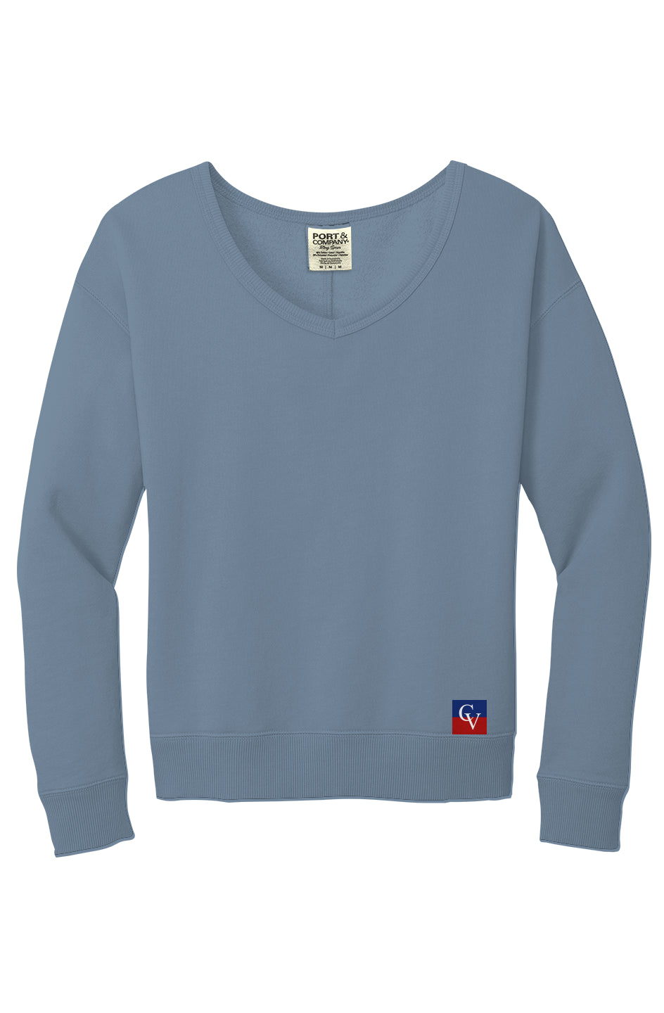 Ultra Soft V-Neck Sweatshirt | 100% Cotton Face, Everyday Comfort, Premium Casual Essential