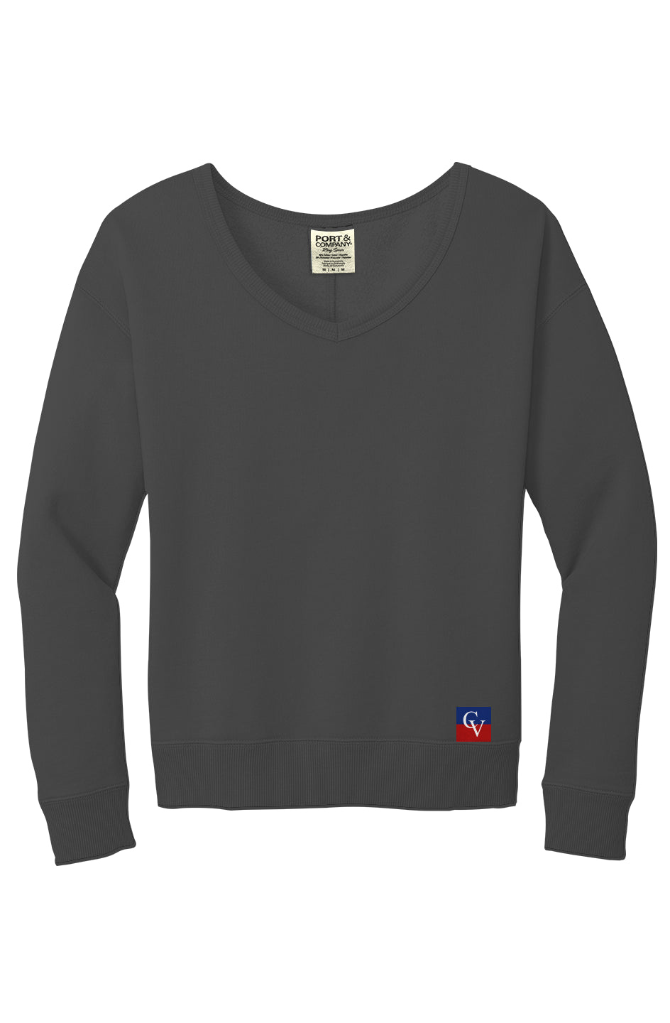 Ultra Soft V-Neck Sweatshirt | 100% Cotton Face, Everyday Comfort, Premium Casual Essential