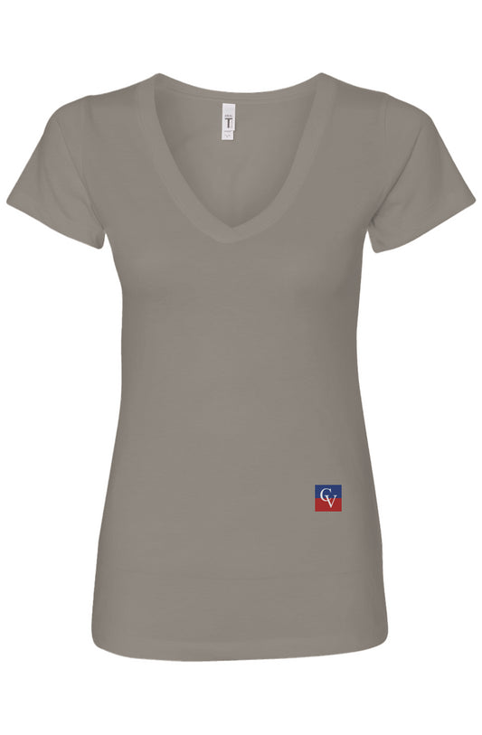 Women’s Staple V-Neck T-Shirt | 100% Cotton, Classic Fit, Everyday Essential