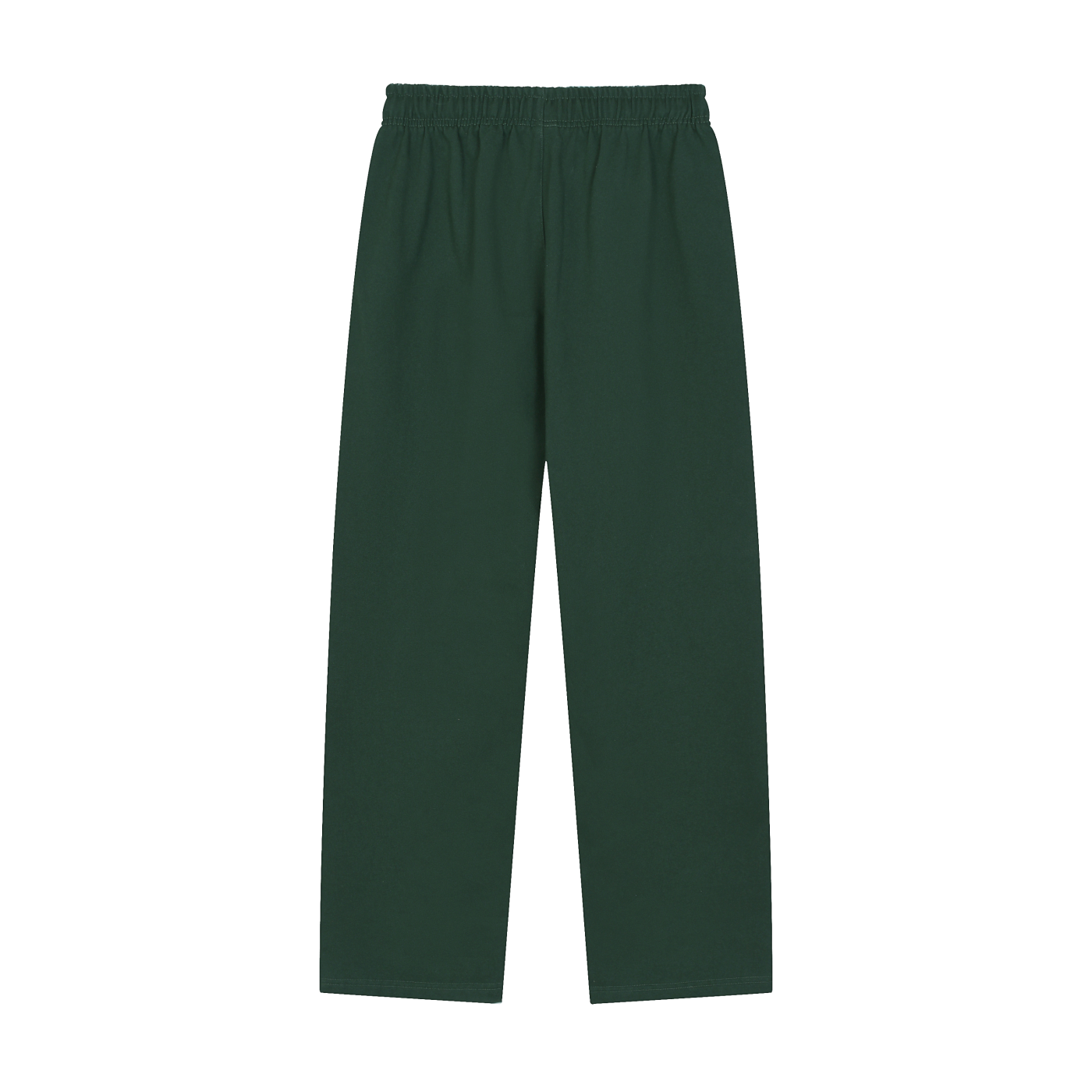 Solid Color Straight-Leg Sweat