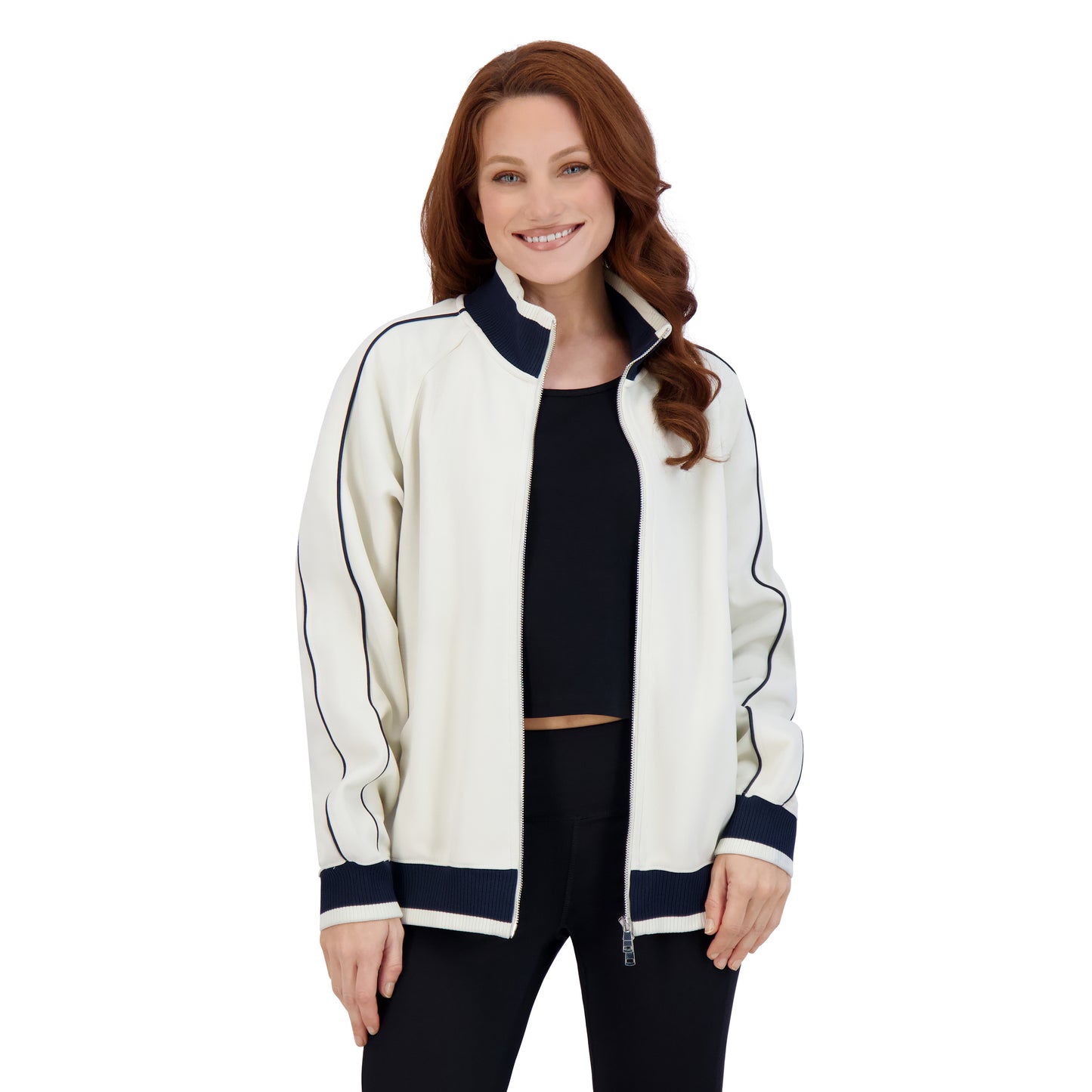 Unisex Color-Block Performance & Style Zip Track Jacket