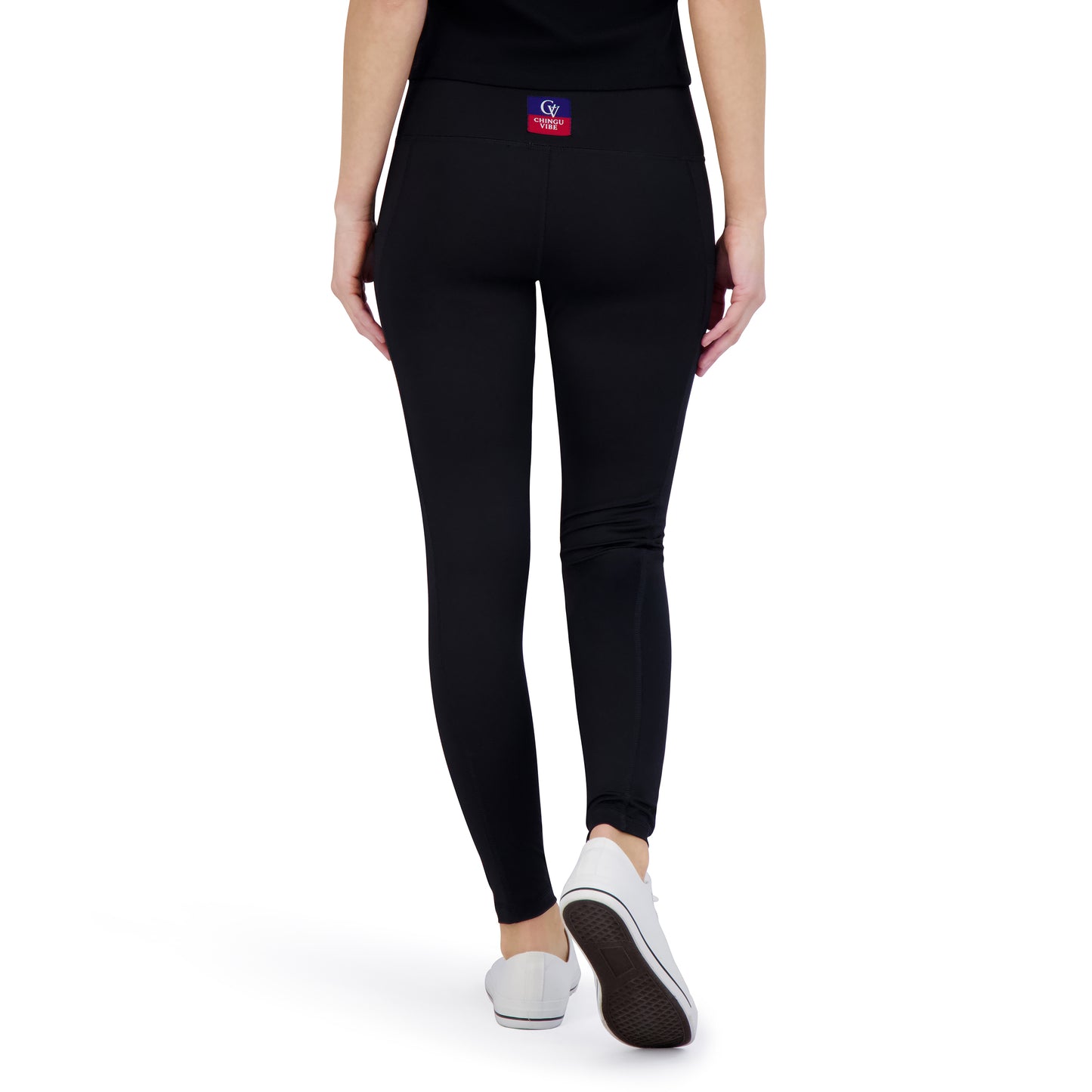 Black- Slim Fit Women’s Performance Leggings | Moisture Wicking Technology, Premium Fit & Eco Streetwear Essential