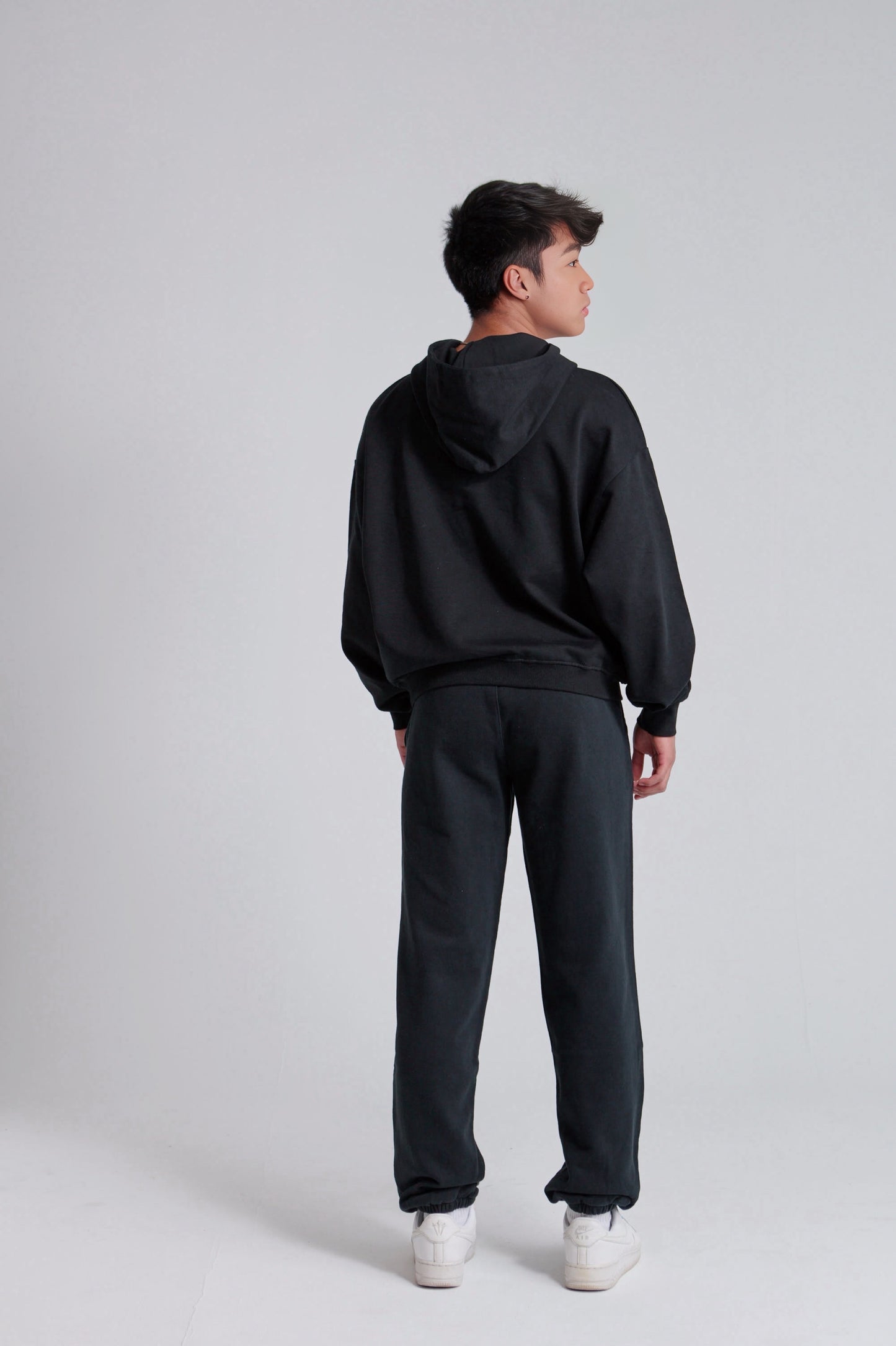 Unisex 100% Cotton Cropped Hoodie