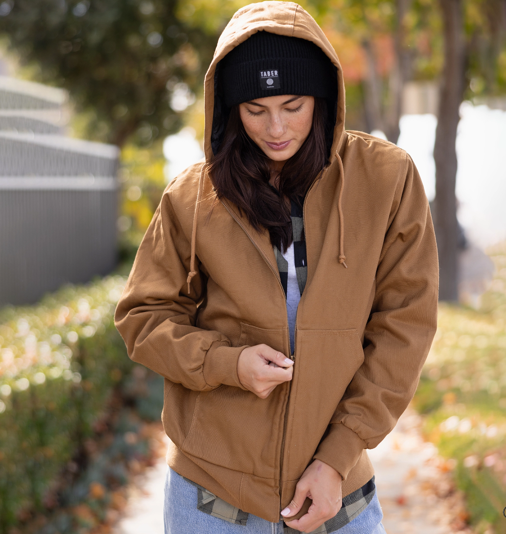 Workwear Jacket | Rugged 100% Cotton Canvas, Hyper-Loft Insulated