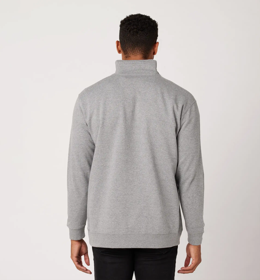 Unisex Ultra-Soft Fleece Quarter-Zip | 100% Cotton Face, Breathable Warmth, Modern Fit