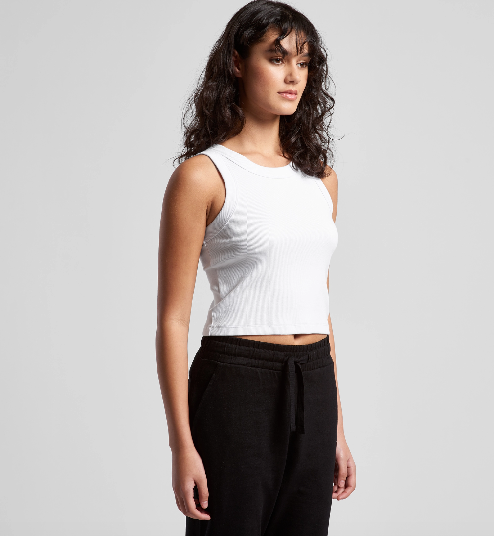 Women’s Organic Rib Tank | Slim Fit, Sustainable Everyday Essential