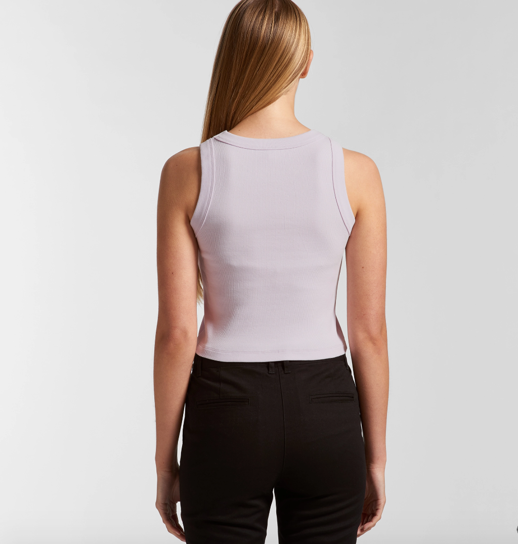 Women’s Organic Rib Tank | Slim Fit, Sustainable Everyday Essential