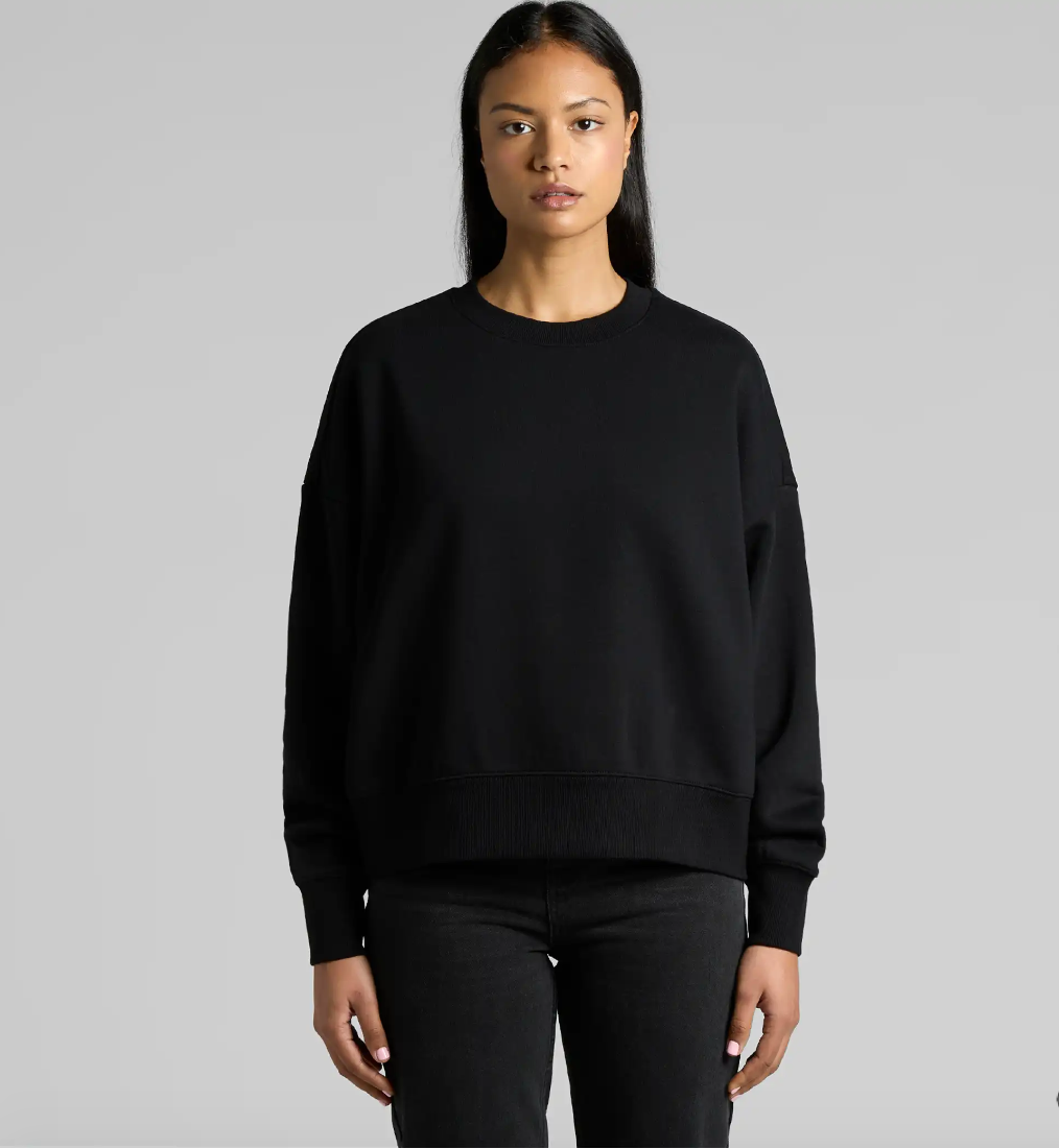 Women’s Heavy Crew | 80% Cotton, 20% Recycled Polyester, Eco-Friendly Premium Streetwear Essential