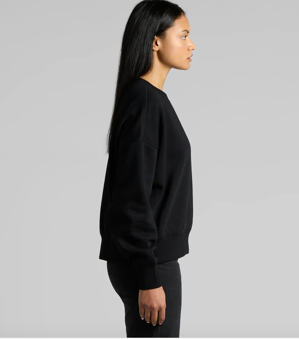 Women’s Heavy Crew | 80% Cotton, 20% Recycled Polyester, Eco-Friendly Premium Streetwear Essential