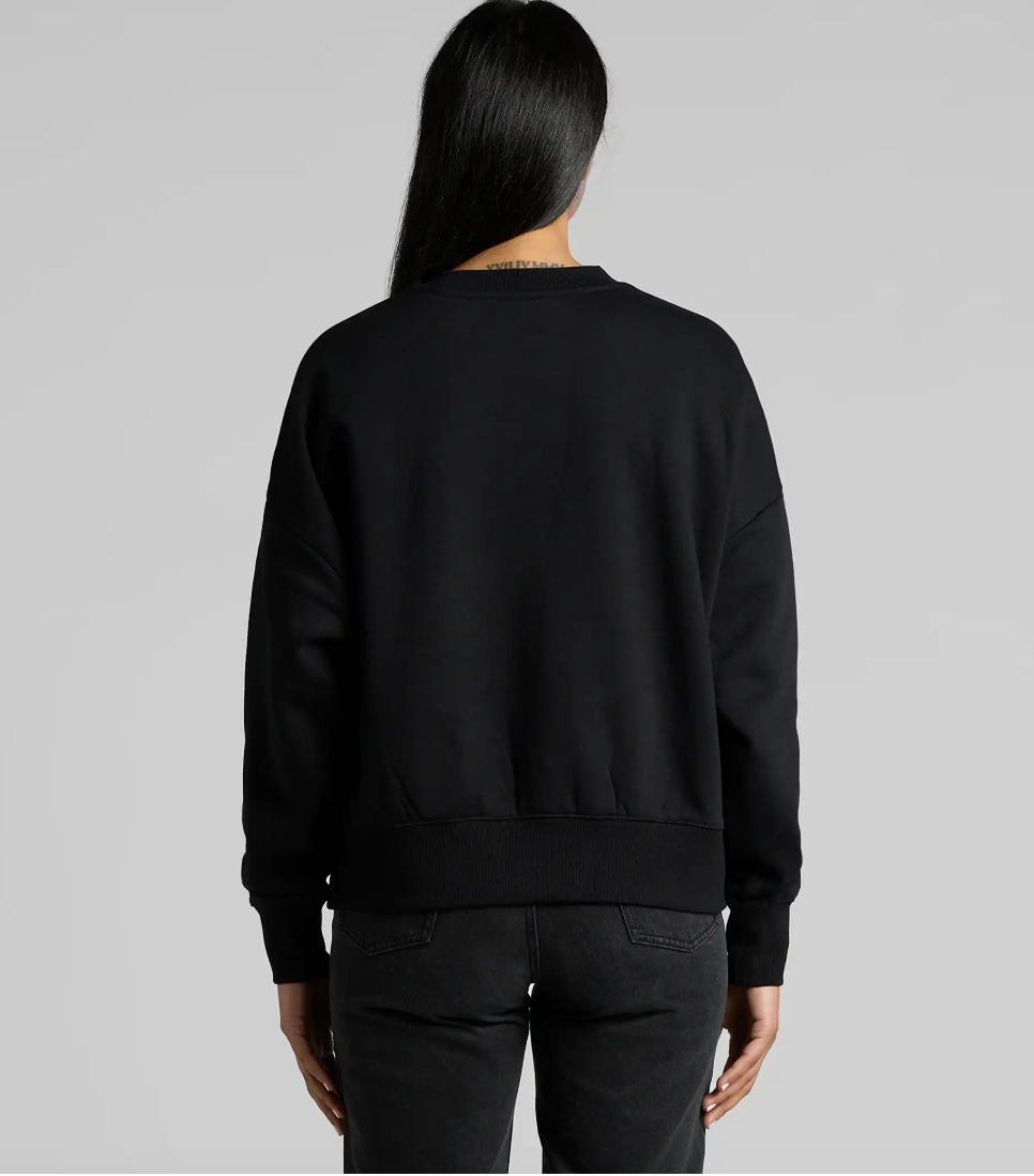 Women’s Heavy Crew | 80% Cotton, 20% Recycled Polyester, Eco-Friendly Premium Streetwear Essential