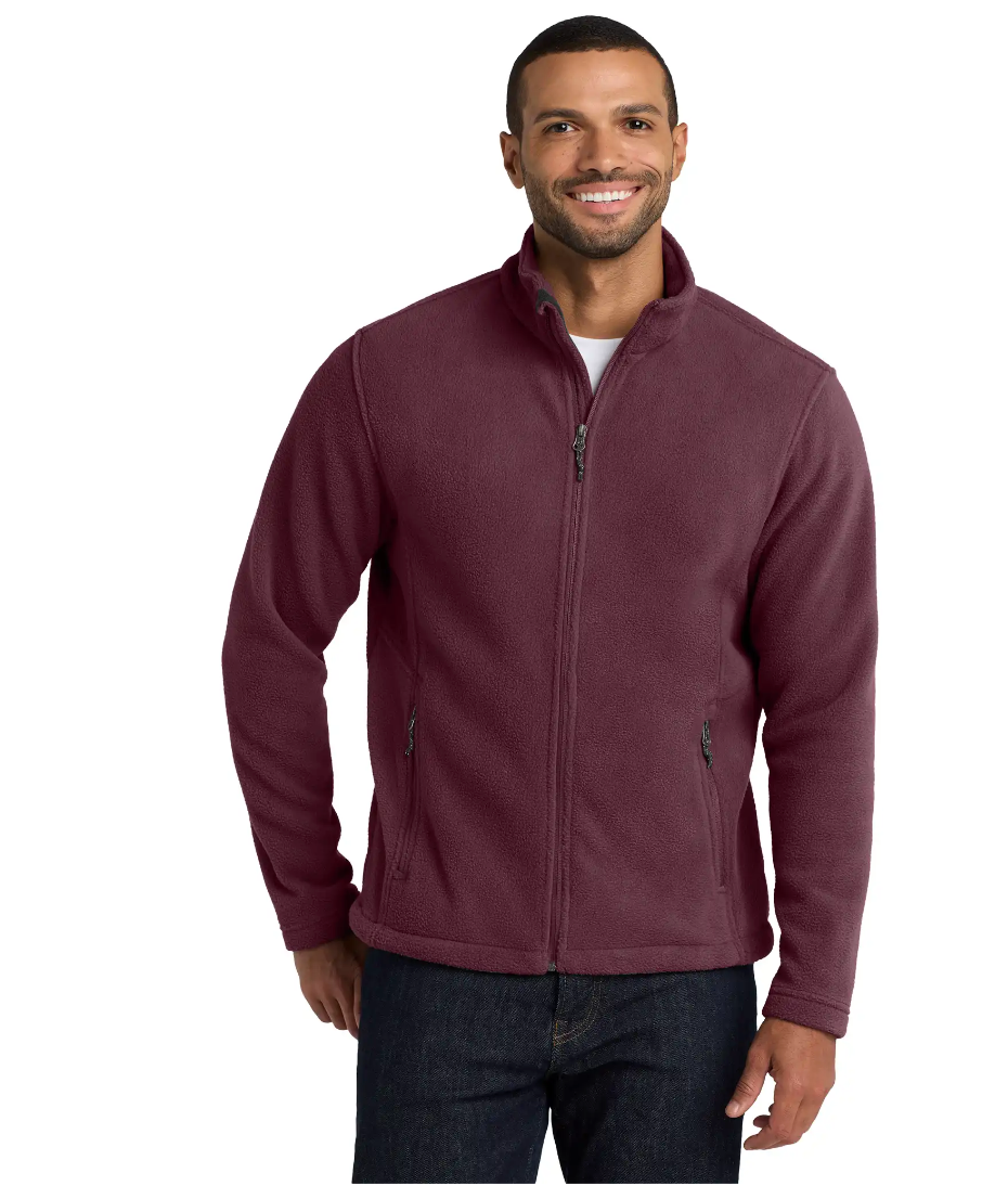 Physical Therapy Unisex Lightweight Fleece Jacket – Cozy, Low-Pill Fabric with Front Zip Pockets
