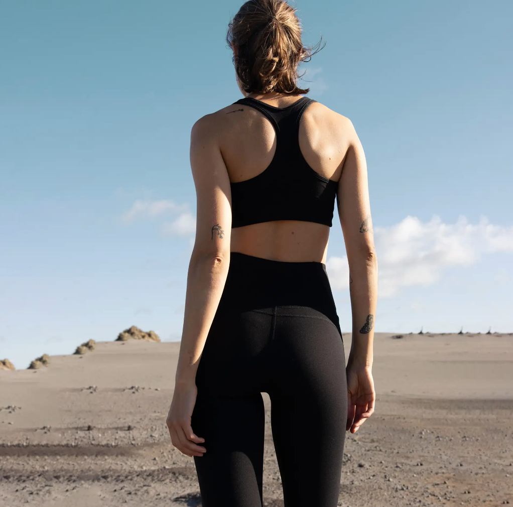 Ink Blue- Slim Fit Women’s Performance Leggings | Moisture Wicking Technology, Premium Fit & Eco Streetwear Essential