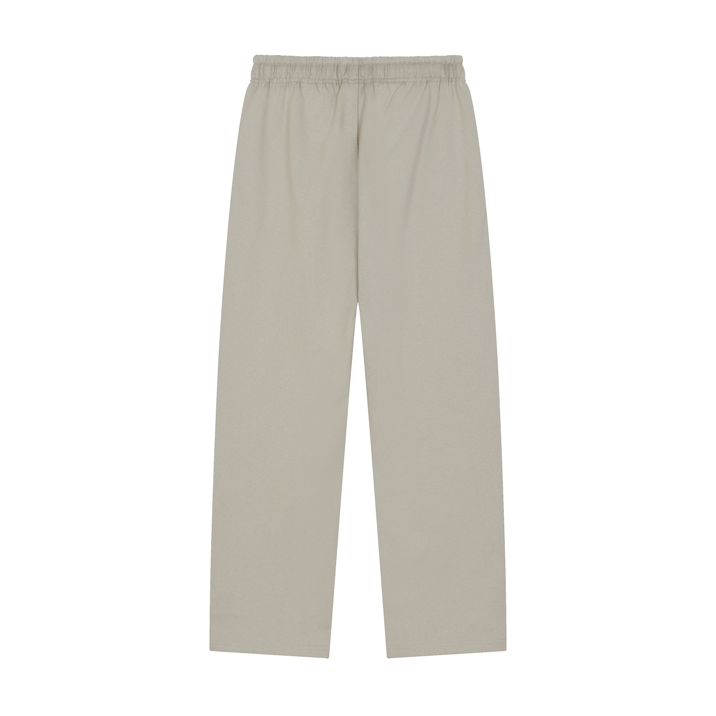 Solid Color Straight-Leg Sweat