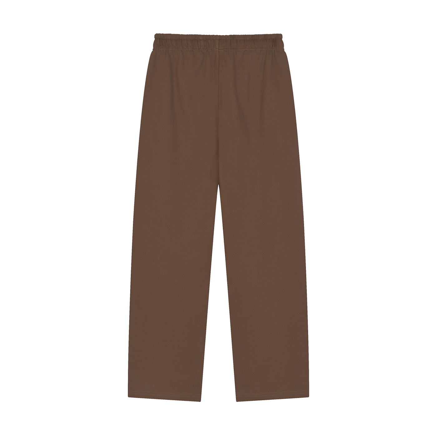 Solid Color Straight-Leg Sweat