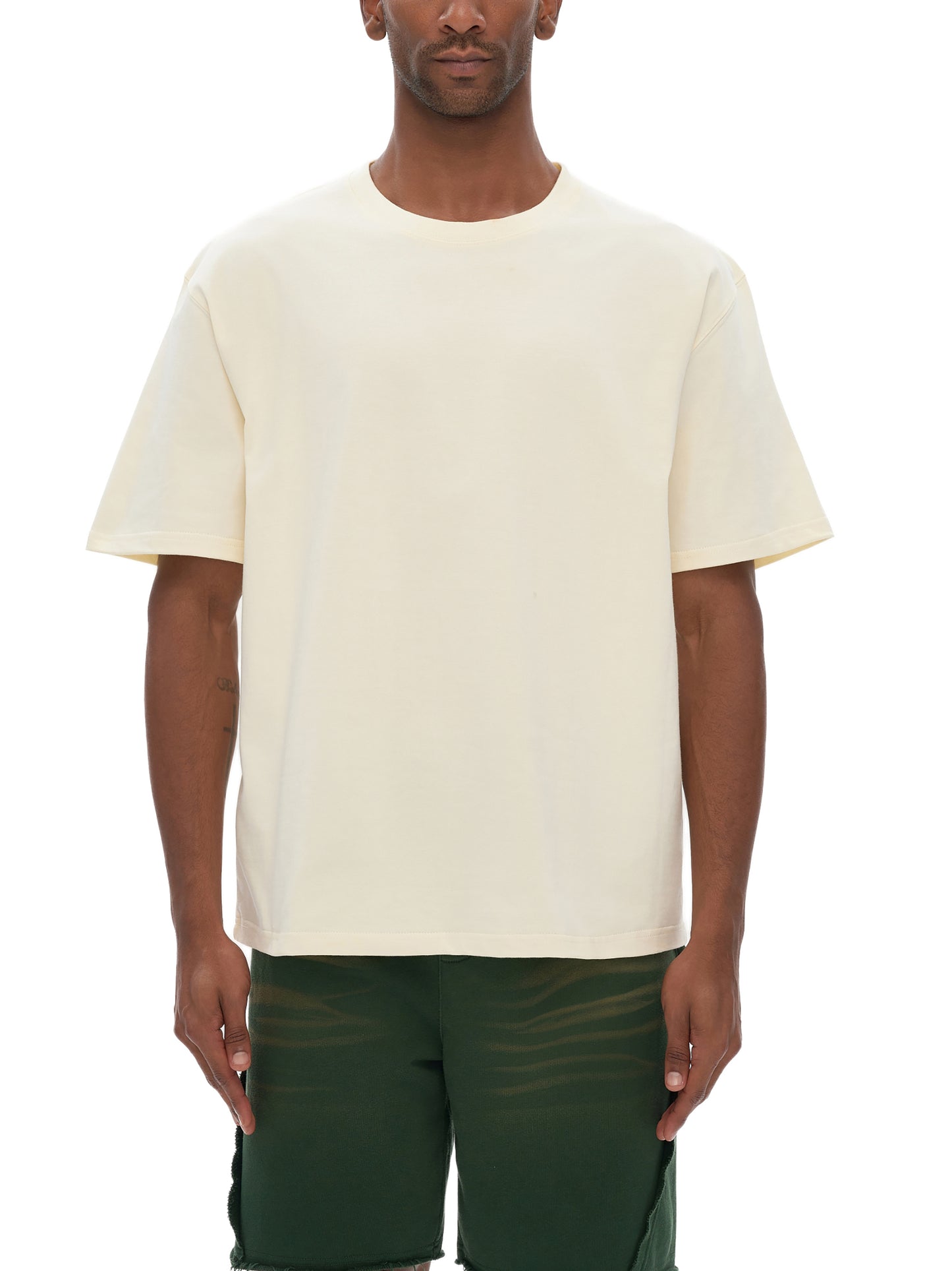 heavyweight drop shoulder tee