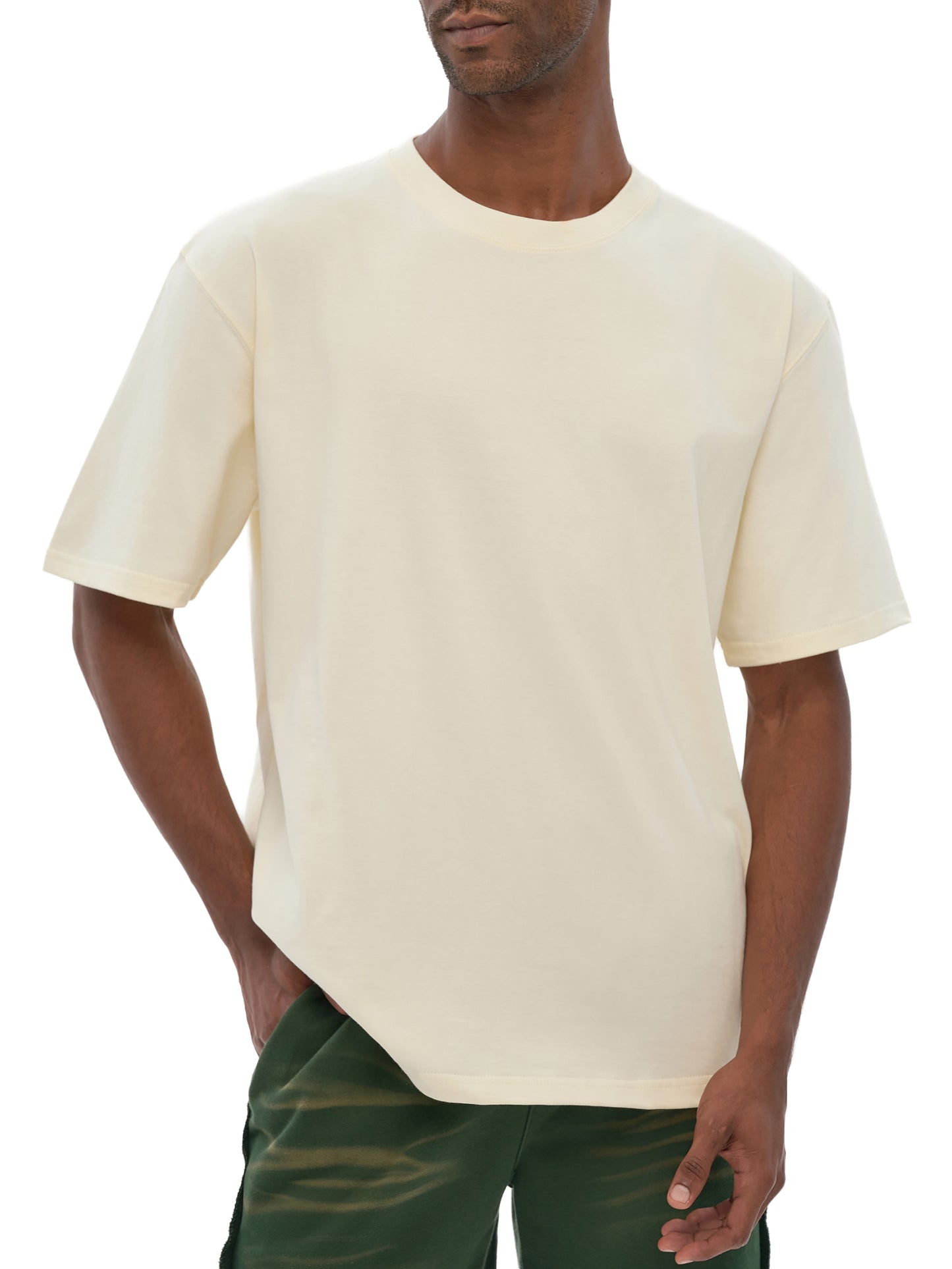 heavyweight drop shoulder tee
