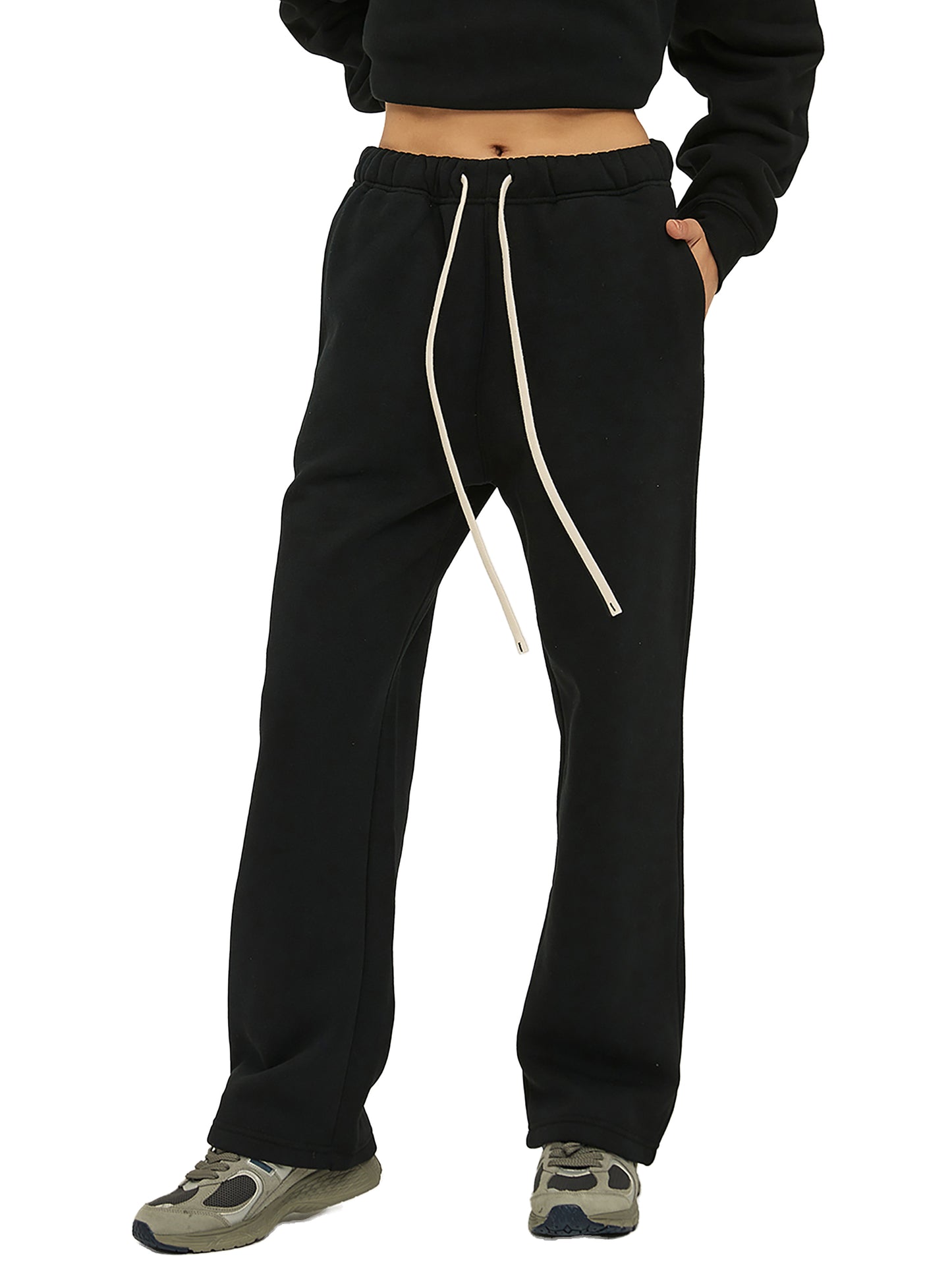 unisex straight leg pants 