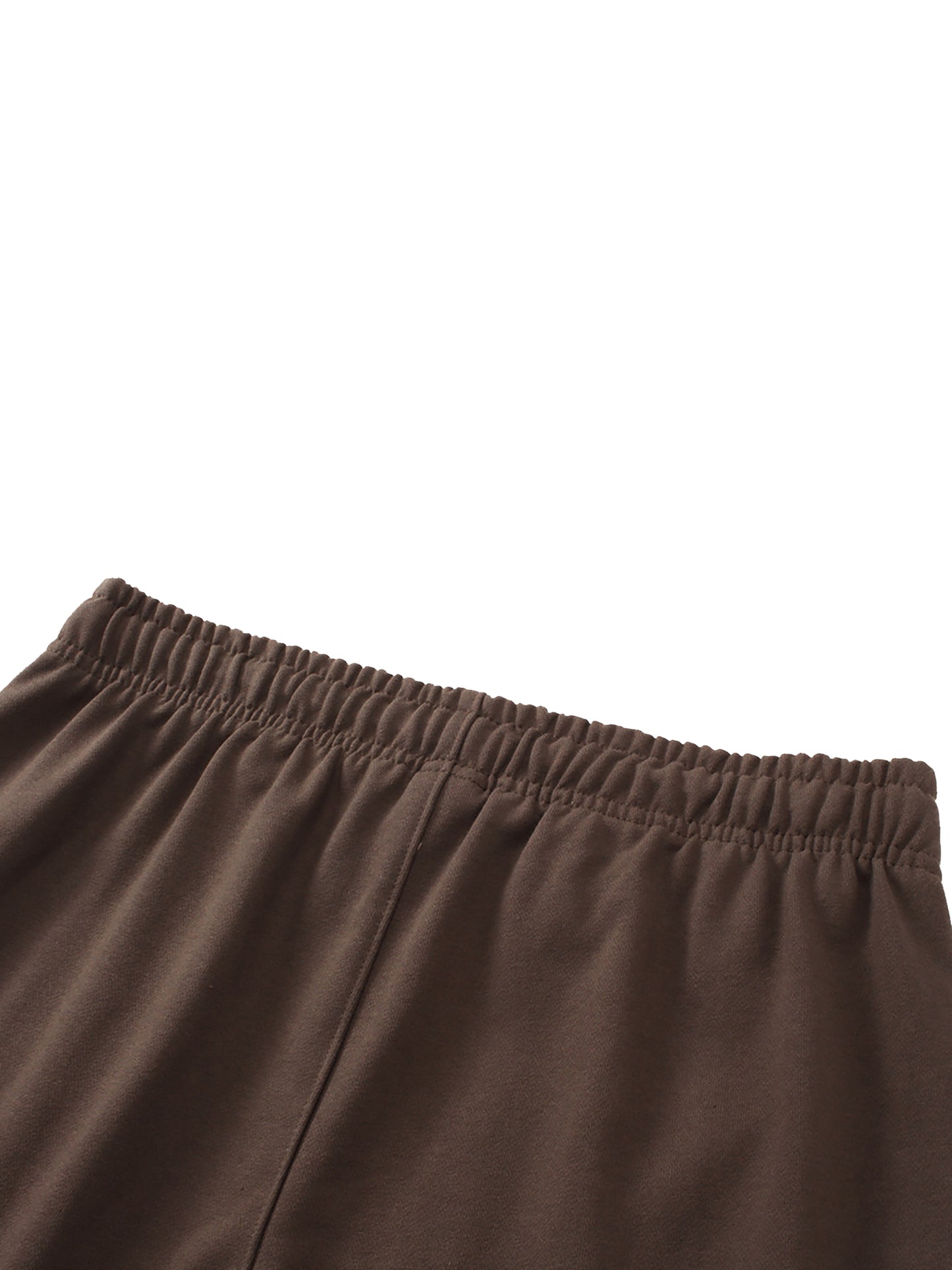 Solid Color Straight-Leg Sweat