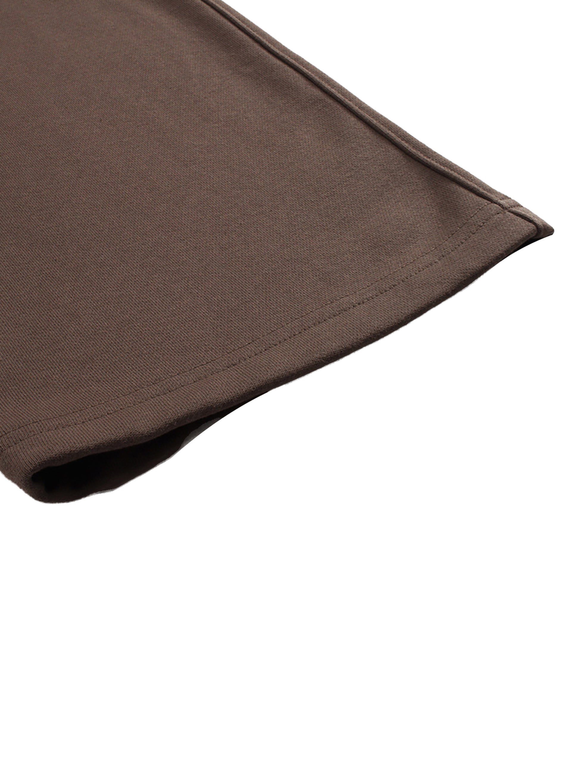Solid Color Straight-Leg Sweat