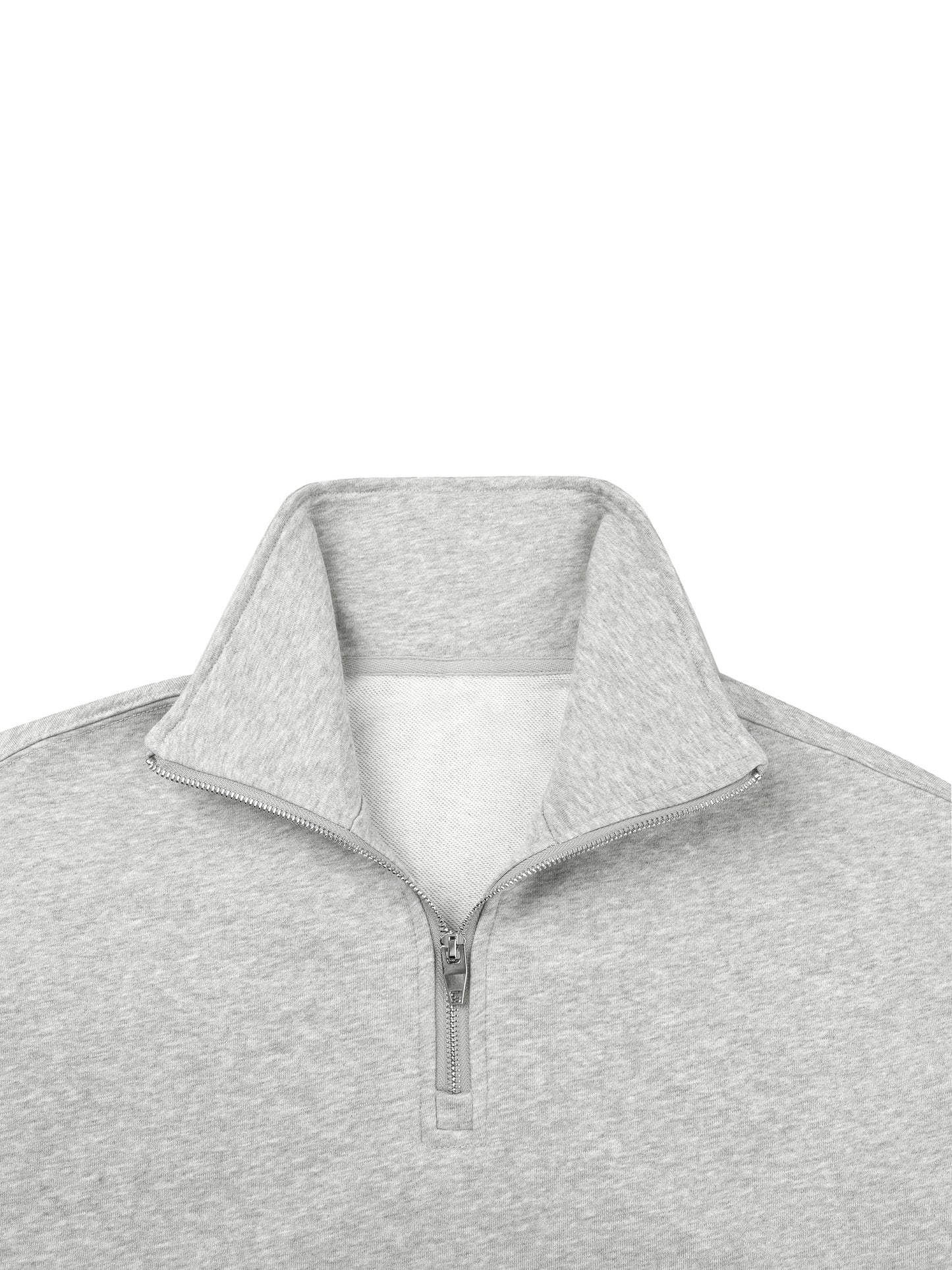 Quarter-Zip Drop Shoulder Swea