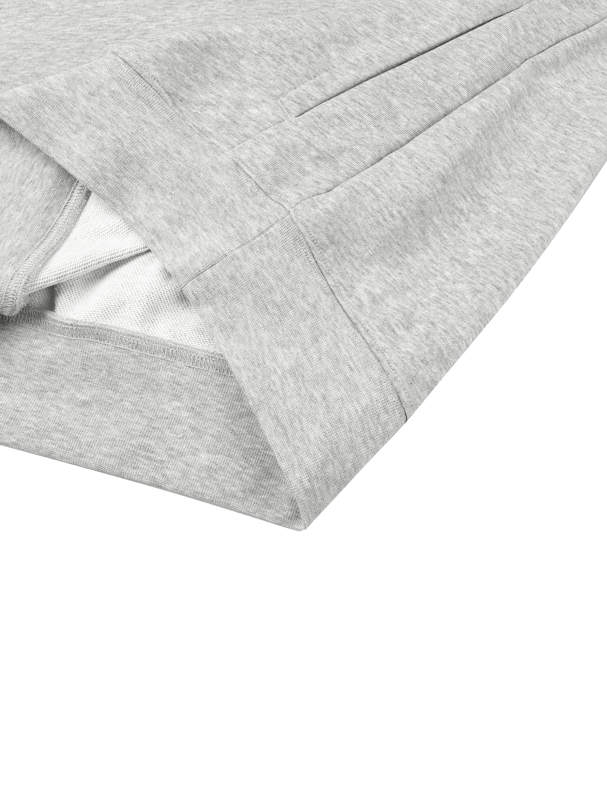 Quarter-Zip Drop Shoulder Swea