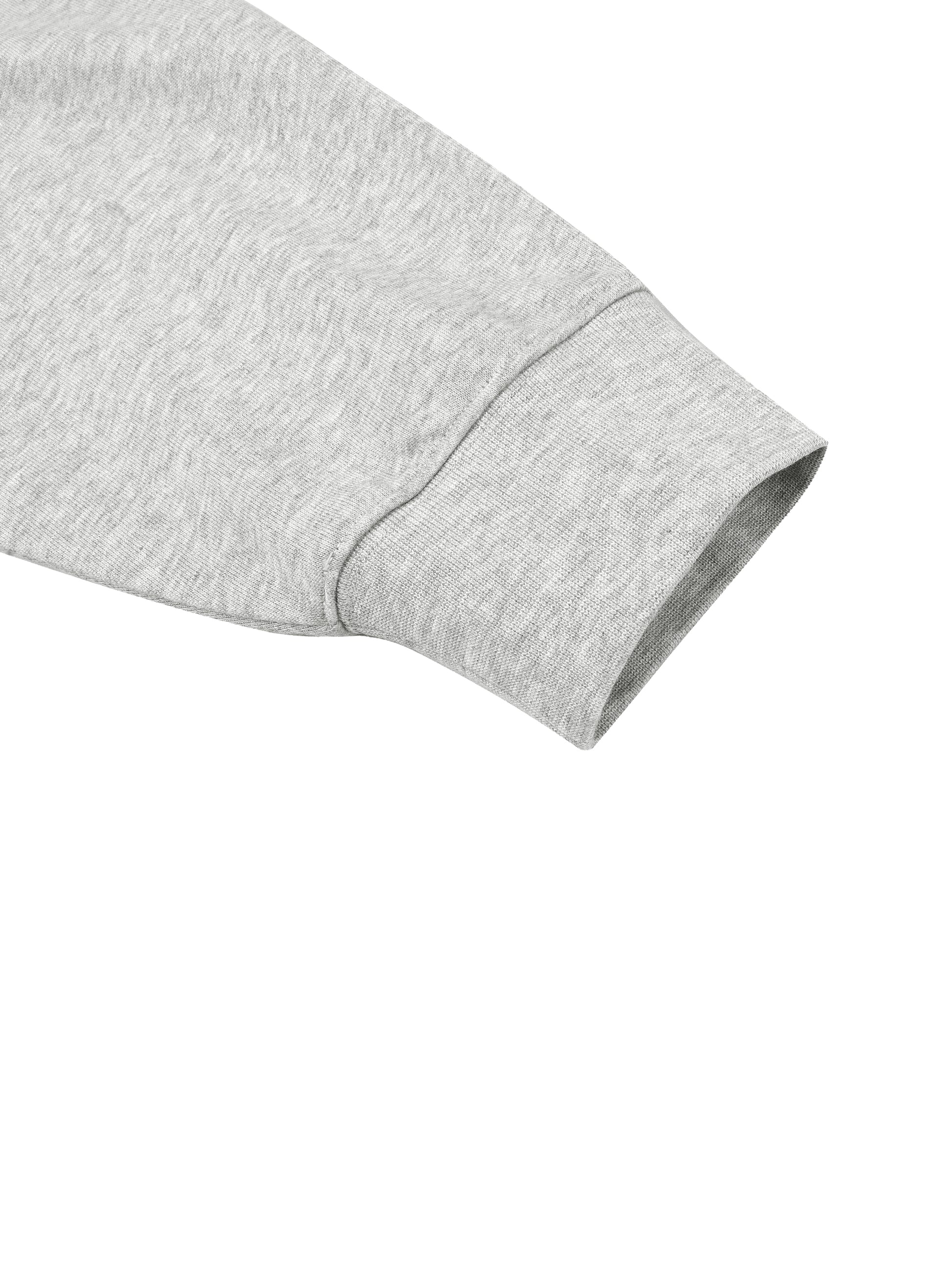 Quarter-Zip Drop Shoulder Swea