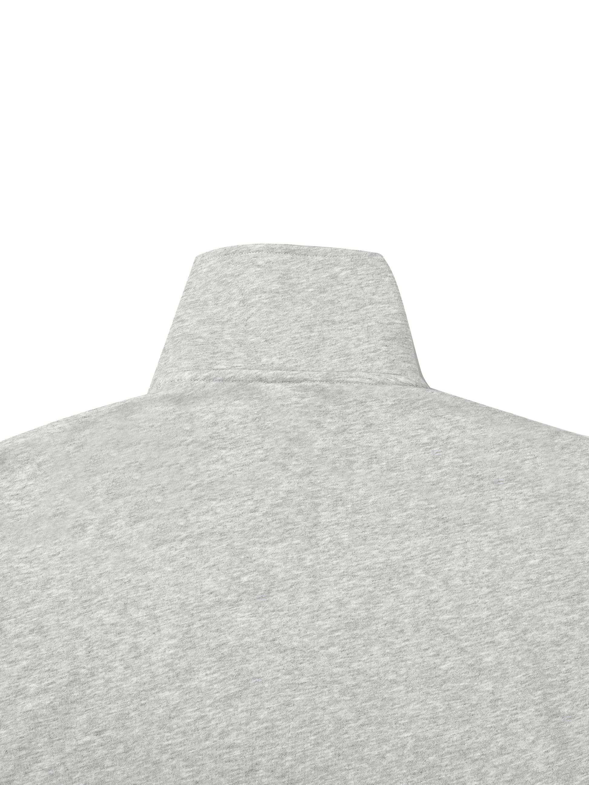 Quarter-Zip Drop Shoulder Swea
