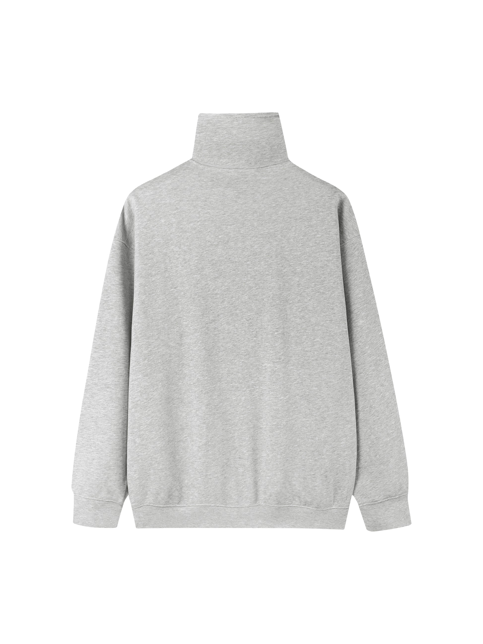 Quarter-Zip Drop Shoulder Swea