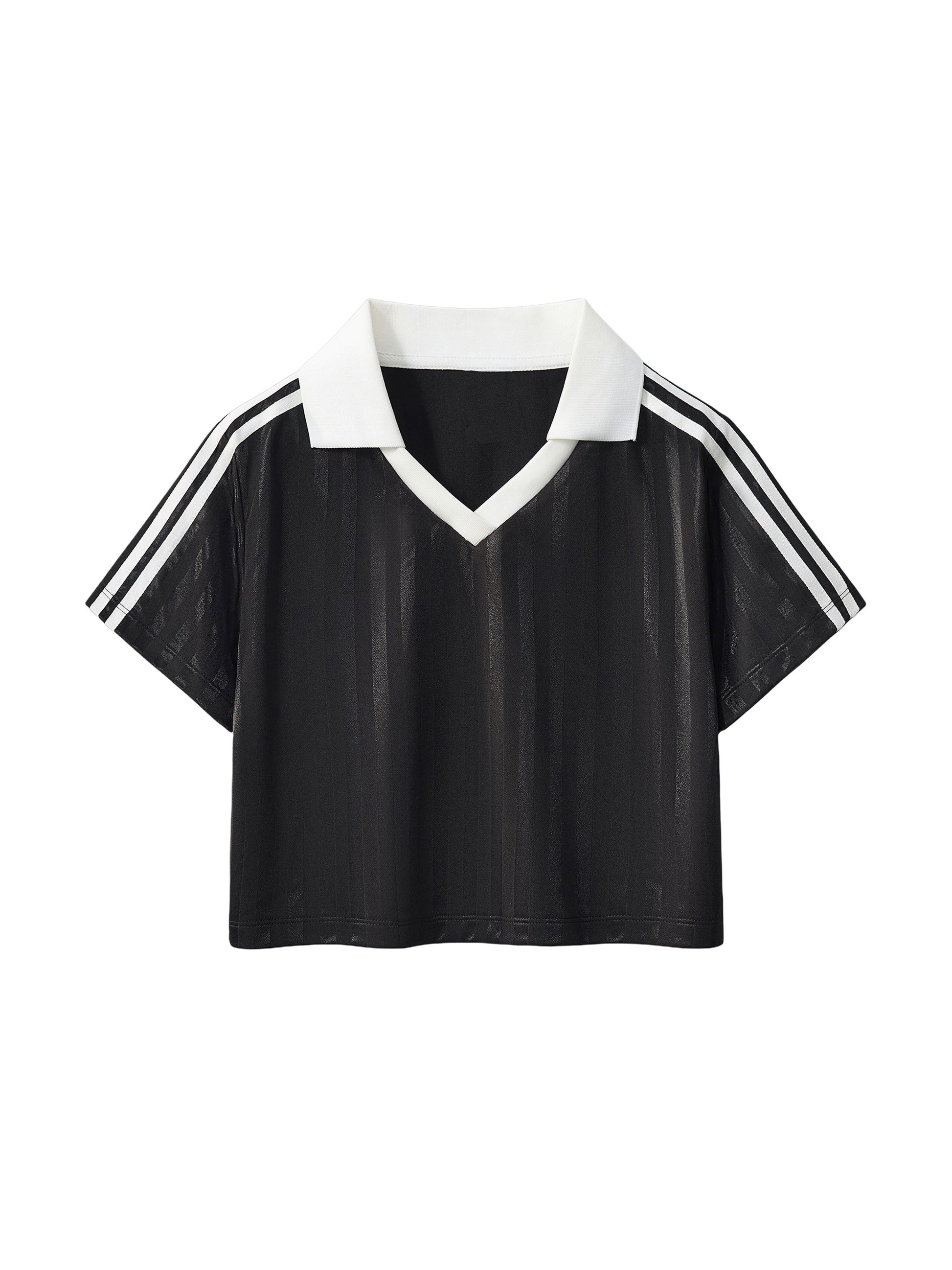 cropped jersey 