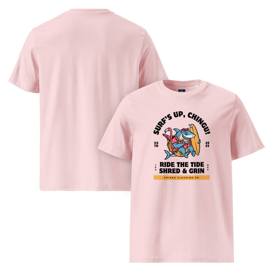 organic summer t-shirt breathable unisex cotton eco-friendly