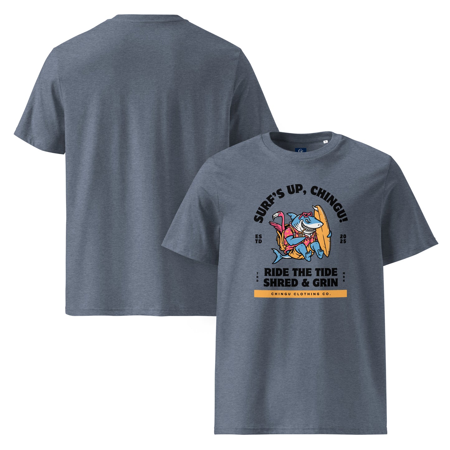 organic summer t-shirt breathable unisex cotton eco-friendly