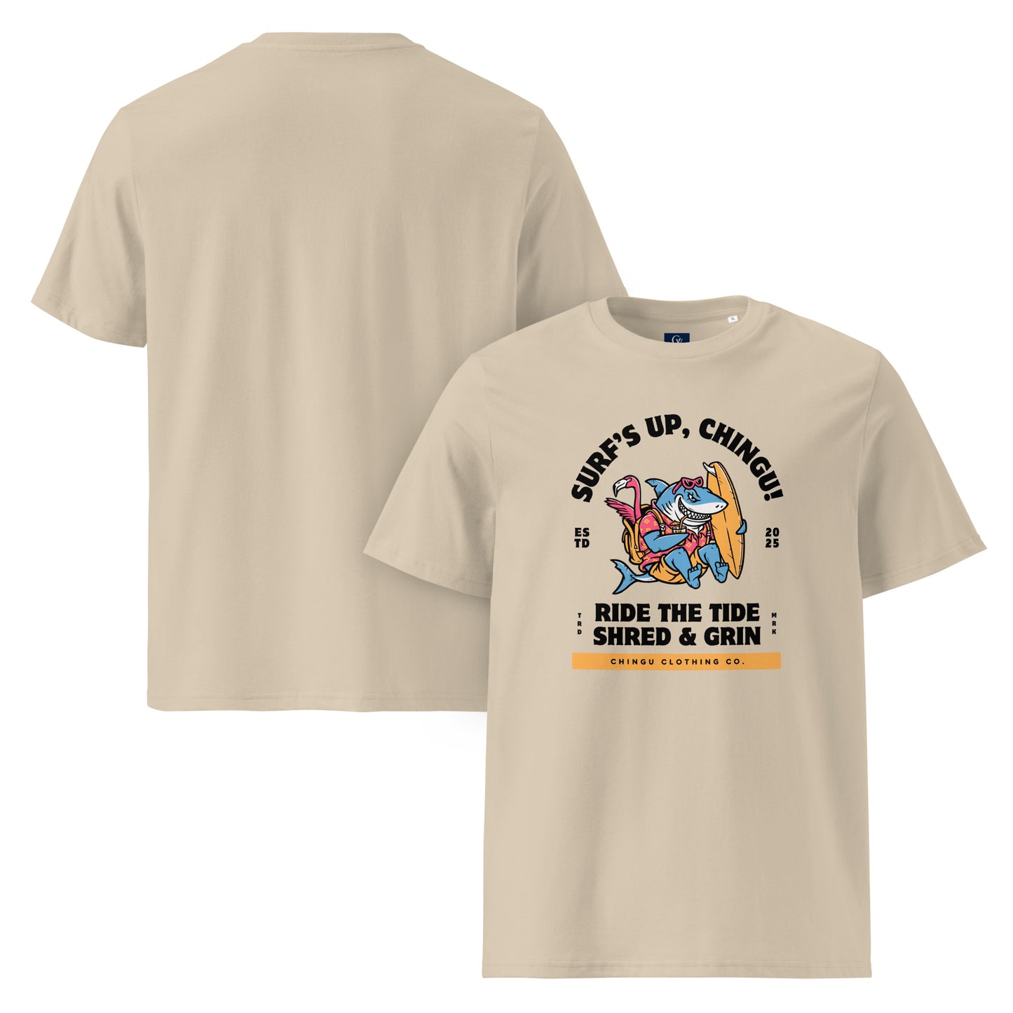organic summer t-shirt breathable unisex cotton eco-friendly