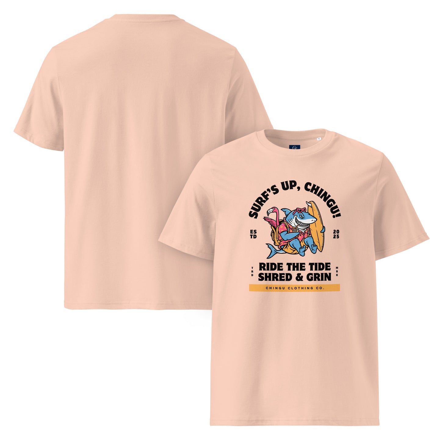 organic summer t-shirt breathable unisex cotton eco-friendly
